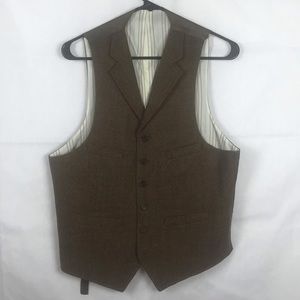 Brown, Size Small, Vest